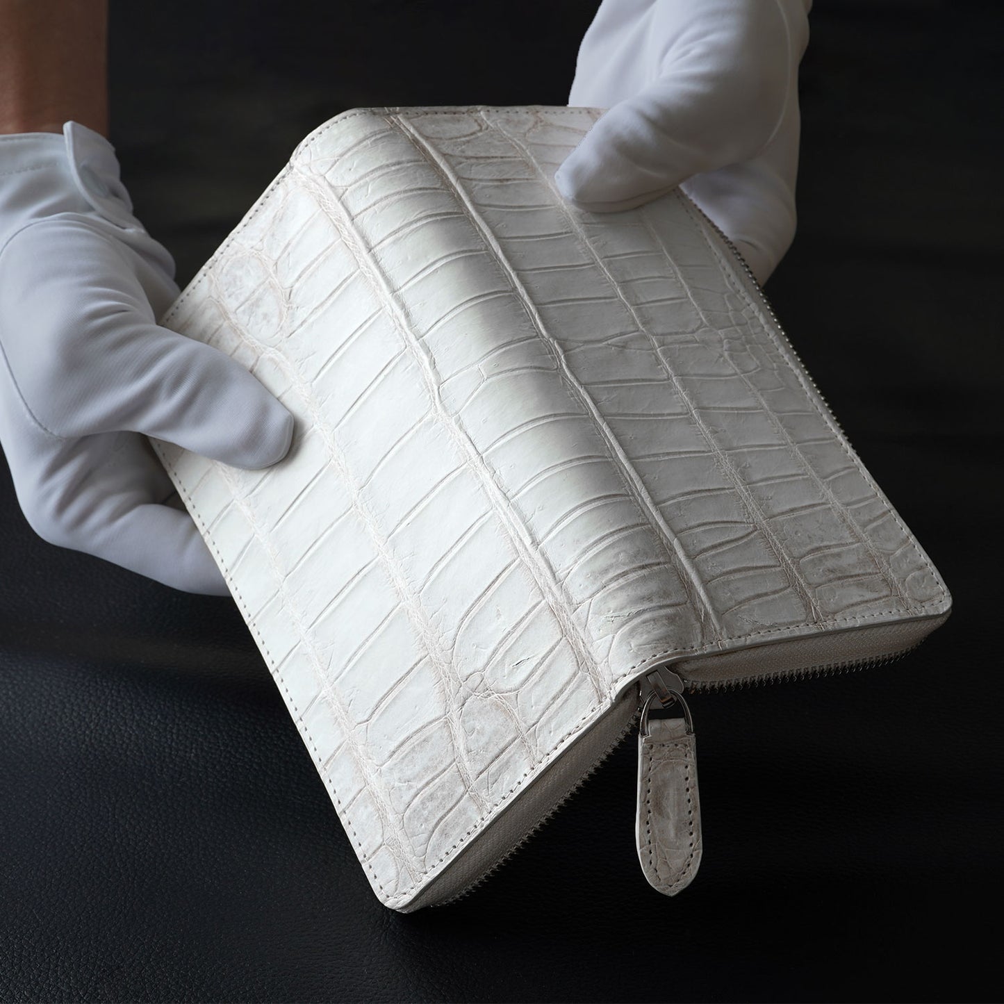 クロコダイルロングウォレット GLAM